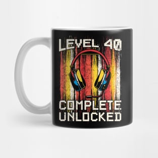 Level 40 complete unlocked Mug